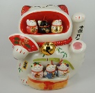 Get Rich & Willing Sucess- 6 Bleesing Lucky Cat