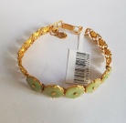 5 Coins Jade & 916 Gold Braccelet Set 172.2mm