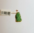 Longevity Vintage Jade & 916 Gold Pendant 25.41mm