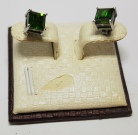 Diopside Square Earrings 0818-298