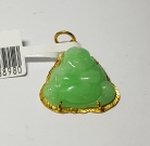 Buddha Jade 916 Gold Pendant 25.88mm